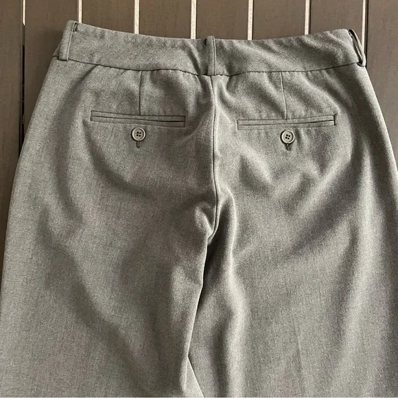 NEW YORK & COMPANY STRETCH PETITE MID-RISE CUFFED WIDE-LEG BOOTCUT DRESS PANTS!! - Picture 8 of 10